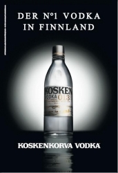 Koskenkorva Vodka: neue Werbekampagne