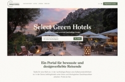 Buchungsportal: Select Green Hotels setzt auf Design und Nachhaltigkeit