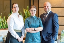 Restaurant Überfahrt: Marie Christin Baunach und Johannes Gahberger ergänzen Team